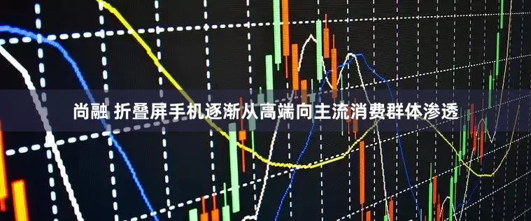 尚融 折叠屏手机逐渐从高端向主流消费群体渗透