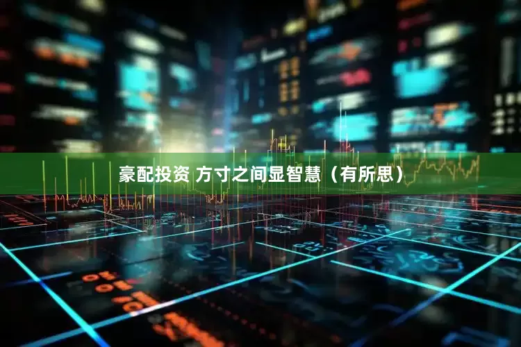 豪配投资 方寸之间显智慧（有所思）